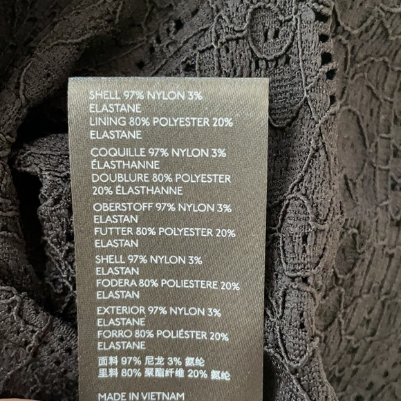 Anthropologie Linden lace mock neck top - Picture 7 of 7